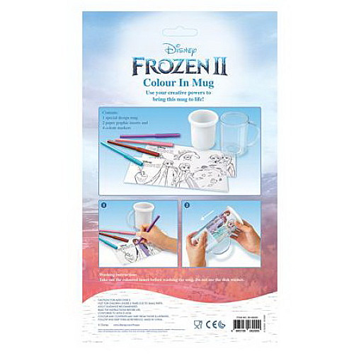 Творческий набор раскрась чашку Frozen 2 Холодное сердце 2 от 4M