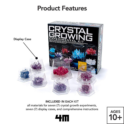 Научный STEM набор Выращиваем кристаллы от 4M