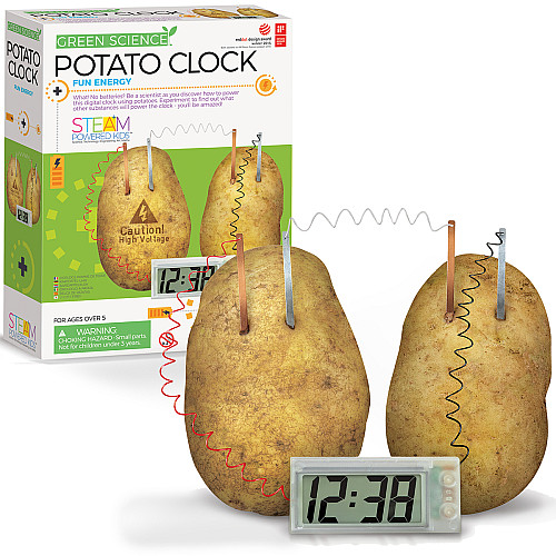 Набір для дослідів Картопляний годинник від 4M