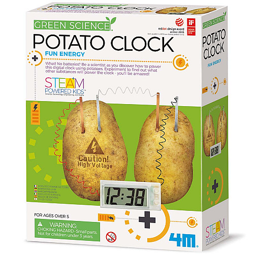 Набір для дослідів Картопляний годинник від 4M