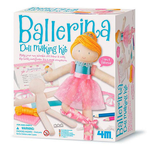 Творческий набор Кукла-балерина от 4M