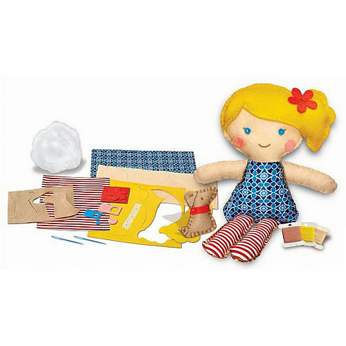 Творческий набор для шитья Кукла со щенком от 4M