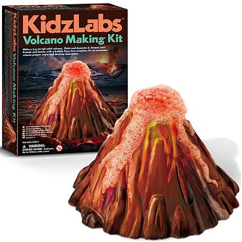 Что рассказать детям о вулканах? Создаем модель вулкана своими руками