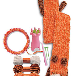 Творческий набор для вязания шарф Лисичка от 4M
