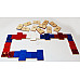 Развивающая дидактическая игра Сенсорное домино (30 шт) от Hega