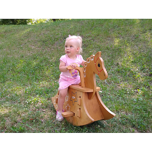 Детское кресло-качалка Лошадка от Hega
