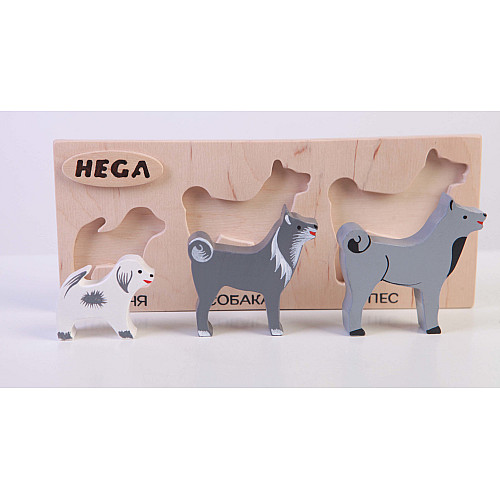 Рамка-вкладыш Собаки (3 шт) от Hega