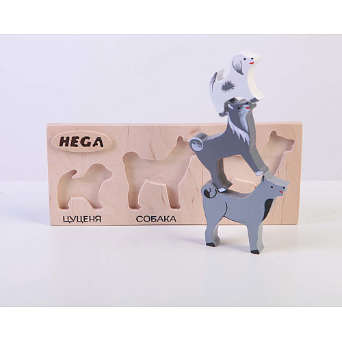 Рамка-вкладыш Собаки (3 шт) от Hega
