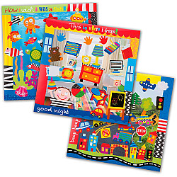 Развивающий набор с наклейками для малышей (146 шт) от Alex Toys