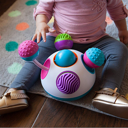 Сенсорна іграшка з м'ячиками від Fat Brain Toys