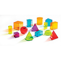 Набор Цветные геометрические фигуры (14 шт) от Learning Resources
