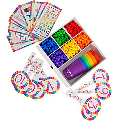 Развивающий сортировочный набор Цветные молекулы (146 шт) от Mara's Box