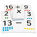 Магнитный набор для счета Математические карточки (41 шт) от Attractivia