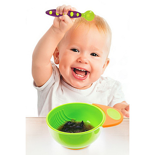 Розвиваючий сенсорний набір дитячого посуду від Babie B