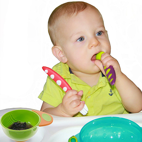 Развивающий сенсорный набор детской посуды от Babie B
