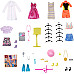Розвиваючий набір Шафа з одягом для Барбі (близько 35 предметів) від Barbie