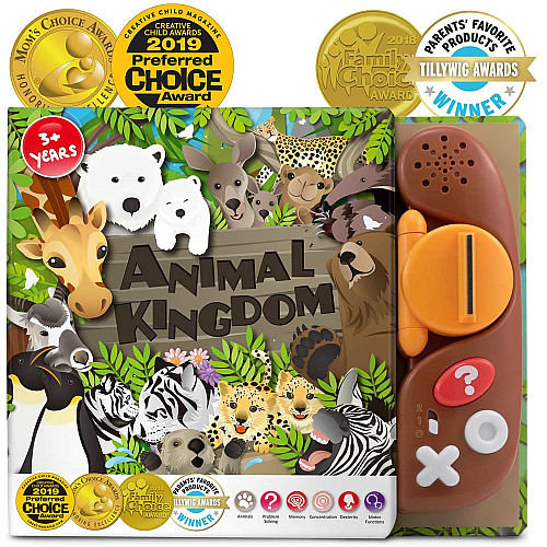 Развивающая игрушка интерактивная книжка Животные (английский язык) от BEST LEARNING