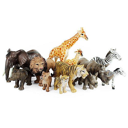 Развивающий набор Животные из зоопарка (12 шт) от Boley