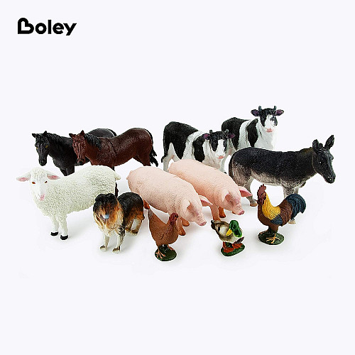 Развивающий набор Домашние животные (12 шт) от Boley