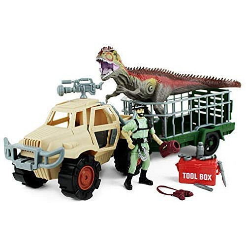 Розвиваючий набір Приборкувач динозаврів з великим T-Rex (13 предметів) від Boley