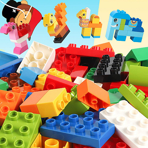 Логический строительный STEM набор Лего (270 шт) от Burgkidz