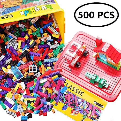 Логічний будівельний набір Лего (500 шт) від Burgkidz