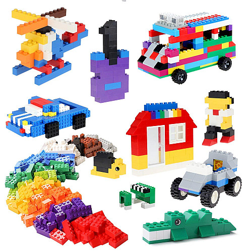 Логический строительный набор Лего (500 шт) от Burgkidz