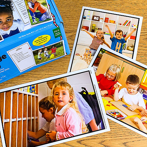 Развивающий набор Фото карточки для раннего обучения (160 карточек) от Carson-Dellosa