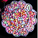 Набор для творчества разноцветные бусины (600 шт) от Obetty