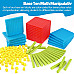 Математический набор блоков Base Ten Blocks (131 предмет)