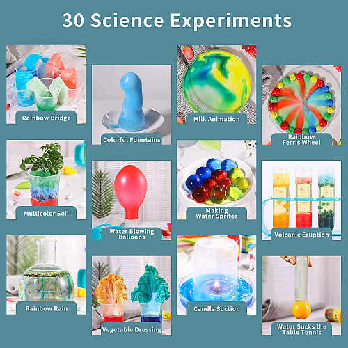 Науковий STEM набір Магічна лабораторія (30 експериментів)