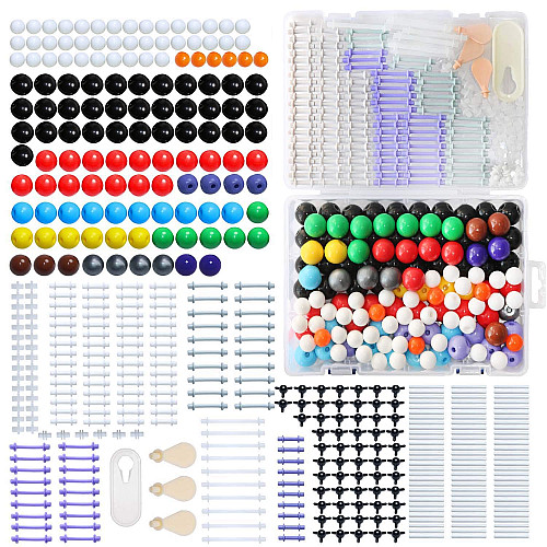 Научный набор конструктор 3D молекулы Химия (444 детали)