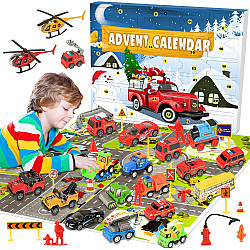 Адвент календарь Транспорт (24 модели)