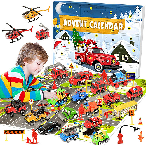 Адвент календар Транспорт (24 моделі)