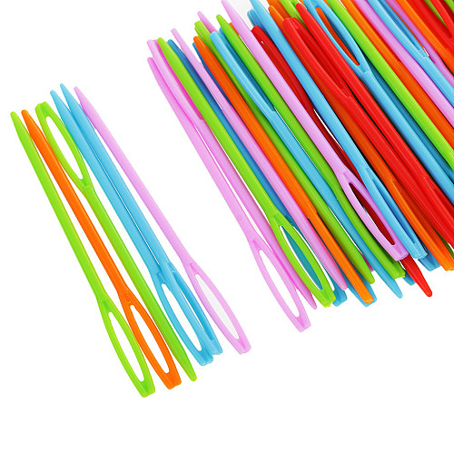 Развивающий набор цветных пластиковых игл (5 шт)