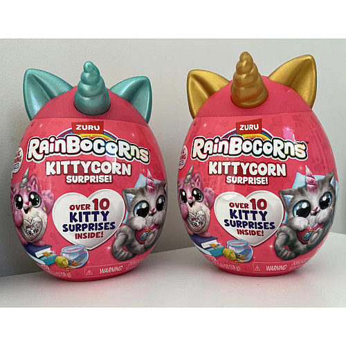 Яйцо сюрприз Zuru Rainbocorns puppycorn kittycorn