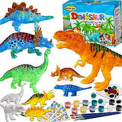 Набор для творчества Раскрась динозавров (10 шт)