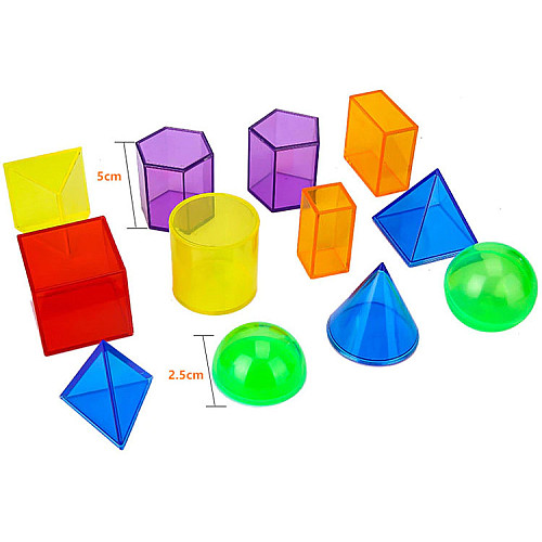 Розвиваючий набір Геометричні фігури (12 елементів)