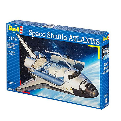 Збірна модель космічний шатл Atlantis (масштаб 1:144 64 деталі)