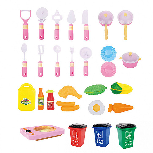 Розвиваюча іграшка Кухонний набір з контейнерами для сміття (31 предмет)