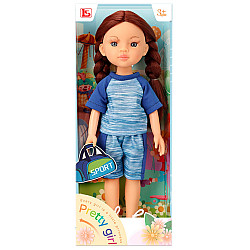 Розвиваюча іграшка Лялька із сумкою (33 см)