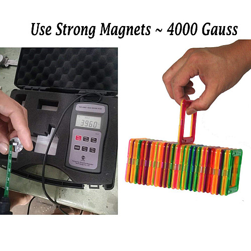 Строительный STEM набор Магнитные блоки (106 шт)