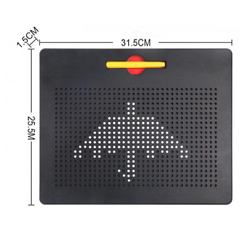 Розвиваючий магнітний планшет для малювання стилусом