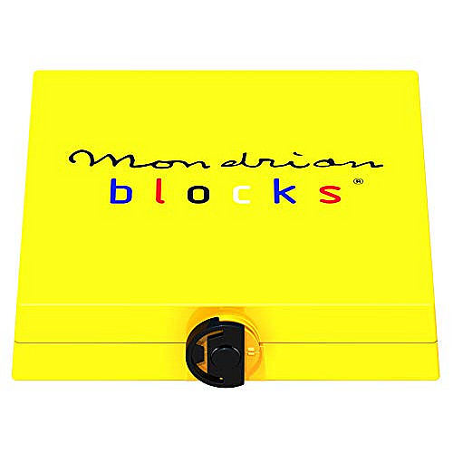 Настільна гра головоломка жовта Блоки Мондріана