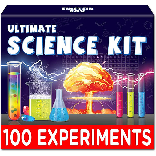 Науковий набір для дітей Коробка Ейнштейна (100 експериментів)
