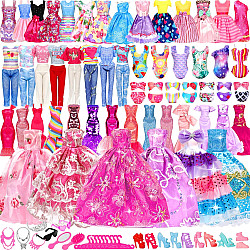 Развивающий набор Одежда для кукол (58 предметов)