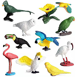 Развивающий набор фигурок Птицы (10 шт)