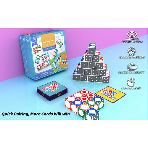 Развивающий логический набор головоломка Кубики пазлы (20 шт)