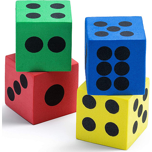Развивающий набор Игральные кубики (36 шт)