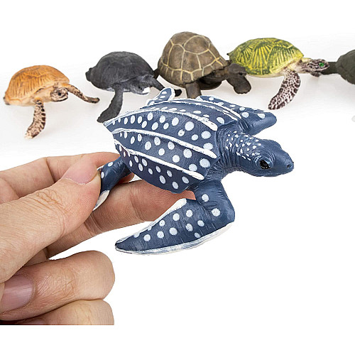 Развивающий набор фигурки Черепахи (6 шт) от Toymany